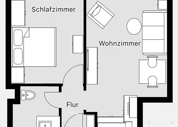 Ferienwohnung 4 Inselkoje Apartment Sellin (Rugen)